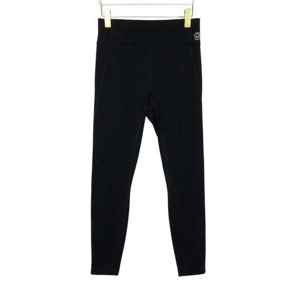 Allbirds Black Natural Leggings High Waist High Rise Leggings Medium - Picture 4 of 11